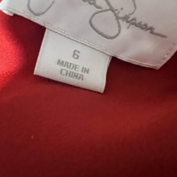 Jessica simpson halter dress Sz 6 - Picture 5 of 5